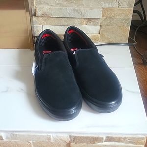 Mens black suede Vans